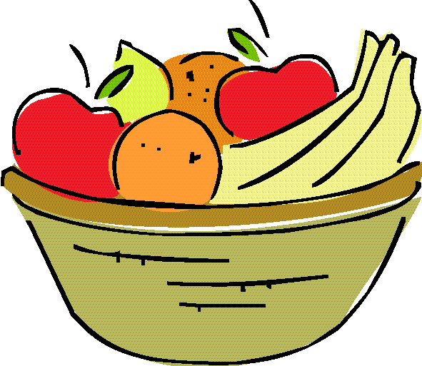 Fruit basket clip art.