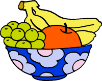Fruit Bowl Clipart.