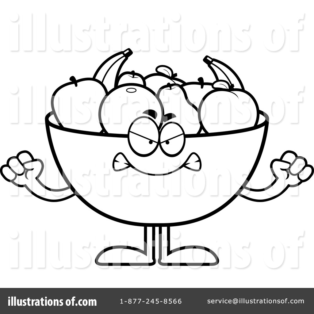 Fruit Bowl Clipart #1306235.