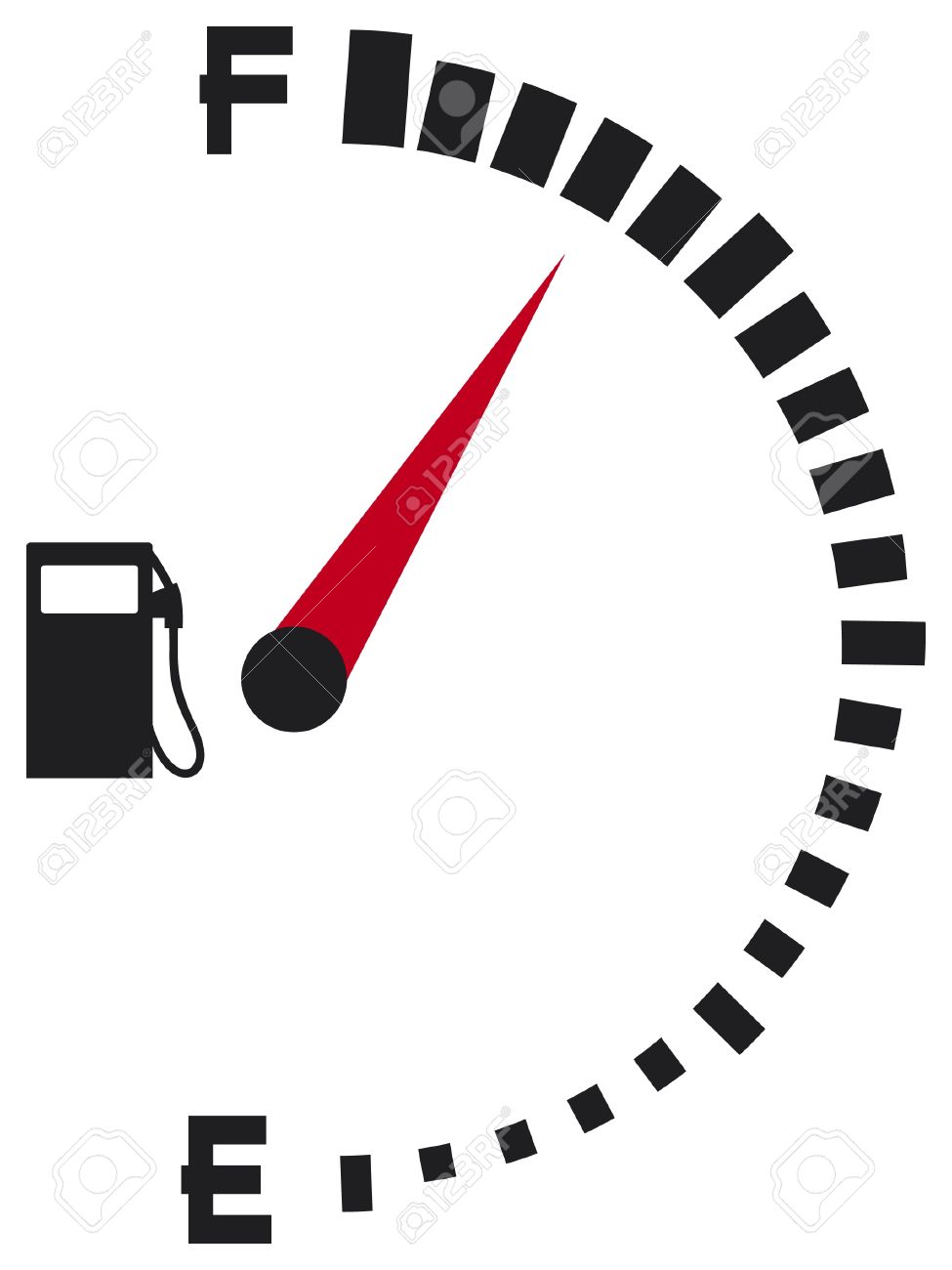Showing post & media for Symbol for car fuel gauge.