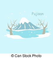 Fuji san Vector Clip Art Illustrations. 30 Fuji san clipart EPS.