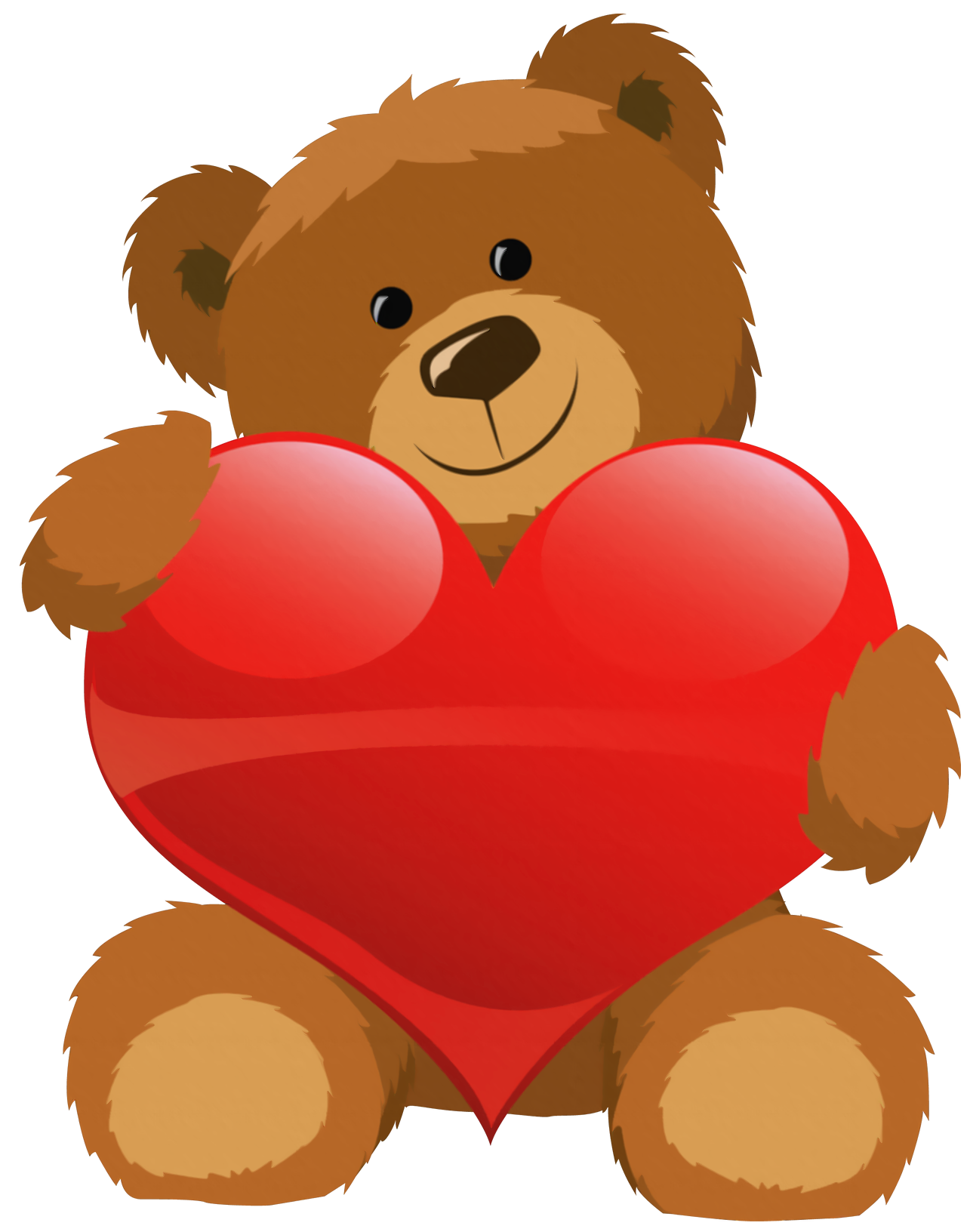 Valentine Bear Clip Art.
