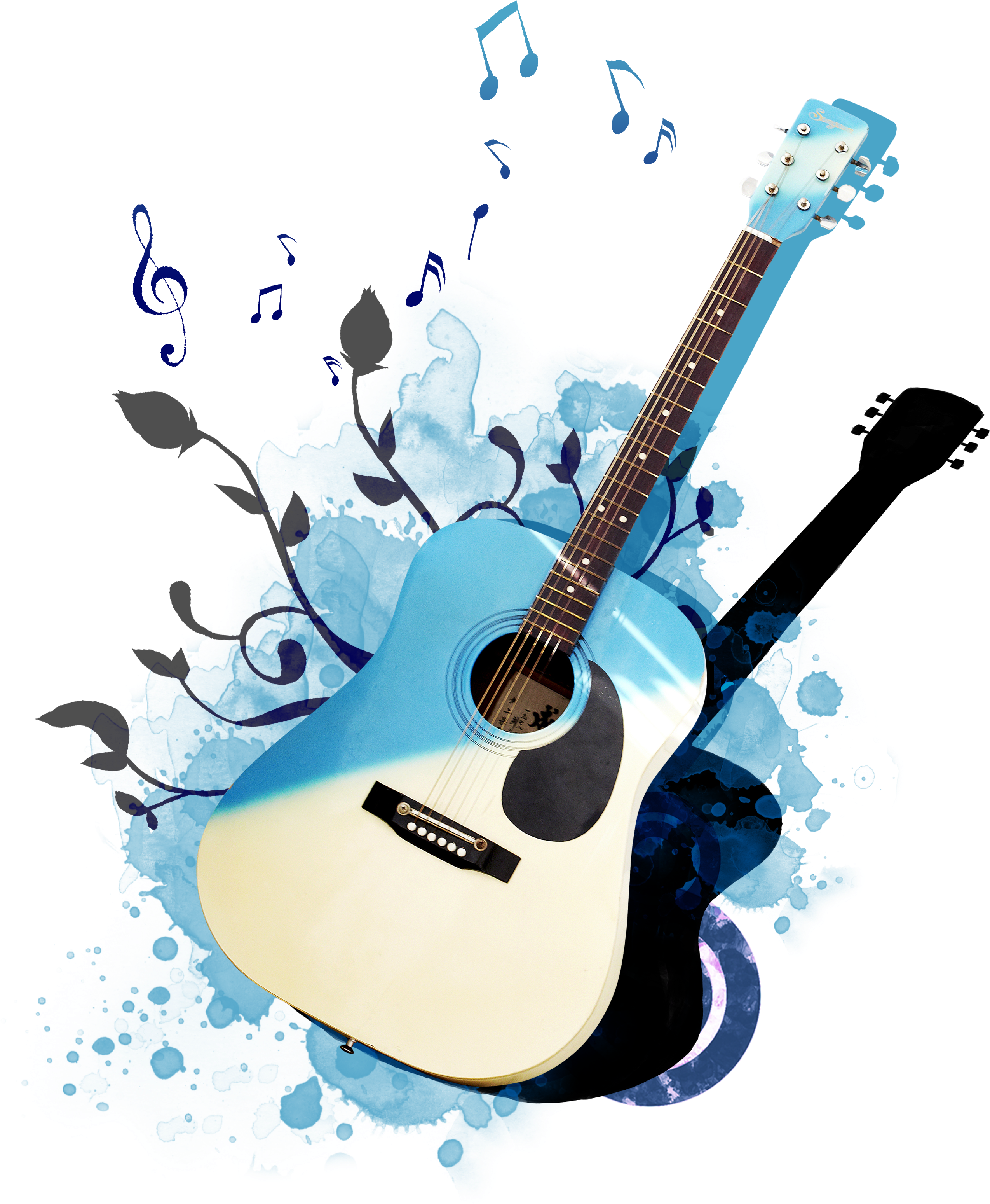 Guitar Poster Psd Png Download Free Clipart.