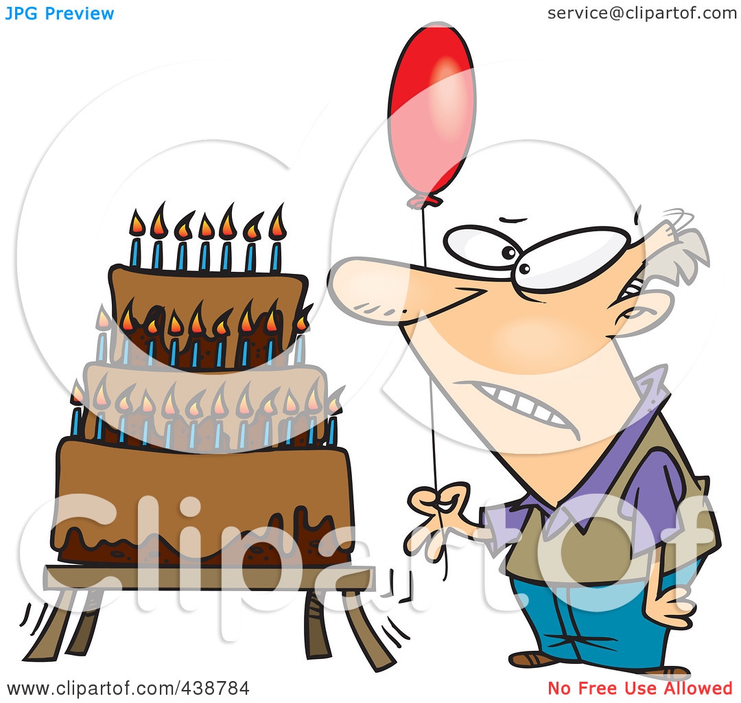 Funny Birthday For Older People Clipart#2046708.