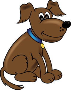 Funny Dog Free Clipart.