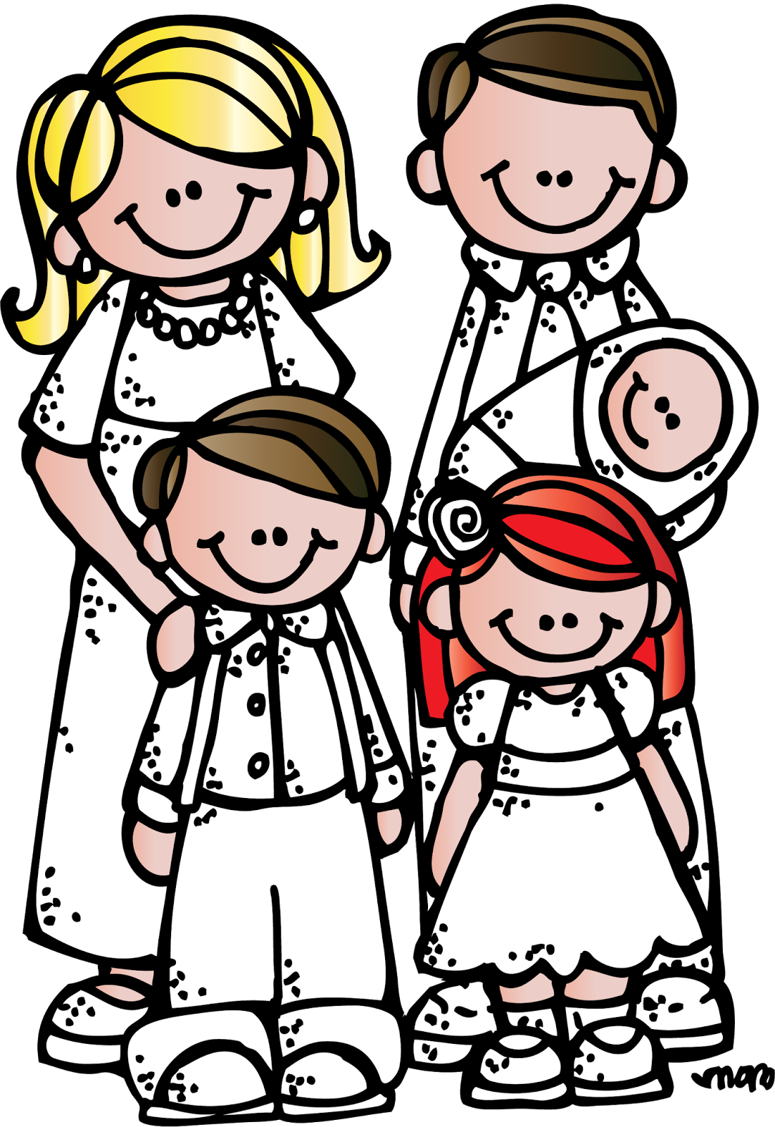 Lds Family Clipart.