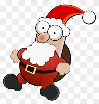 Free PNG Funny Santa Clip Art Download.