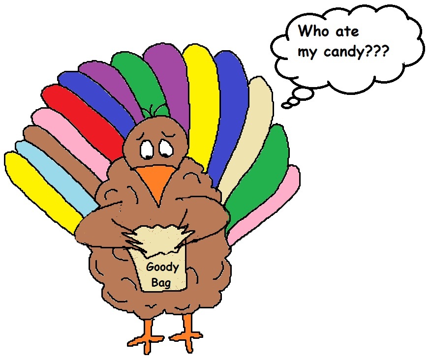 19+ Funny Thanksgiving Clipart.