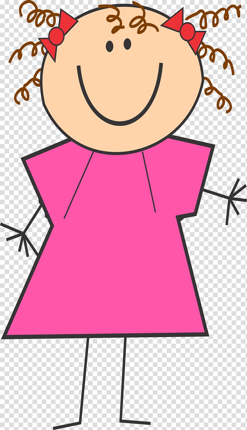 Funny Girl Drawing Cartoon , woman transparent background.