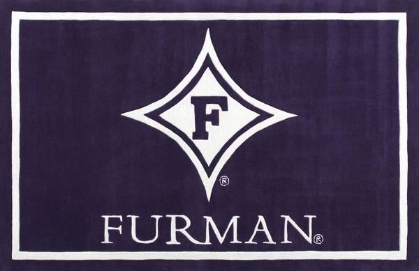 Furman University Football Area Rug.