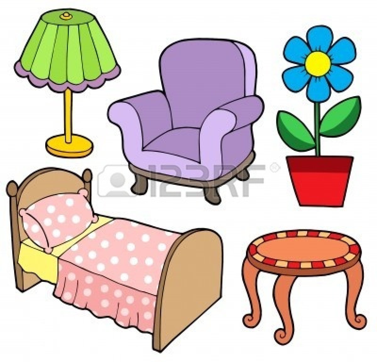 Furniture clipart 5 » Clipart Station.