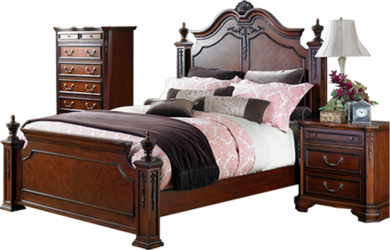 Bed Room Furniture Free Download PNG.