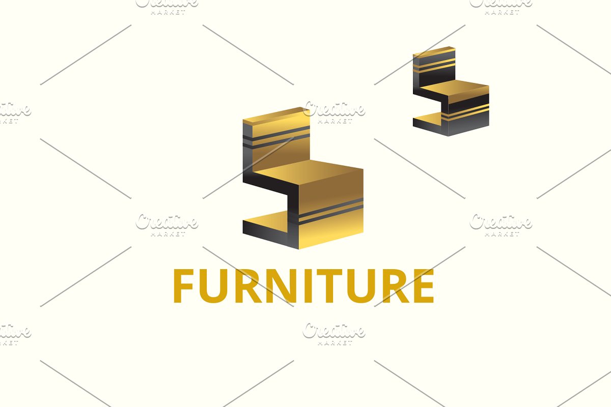 Furniture Logo ~ Logo Templates ~ Creative Market.