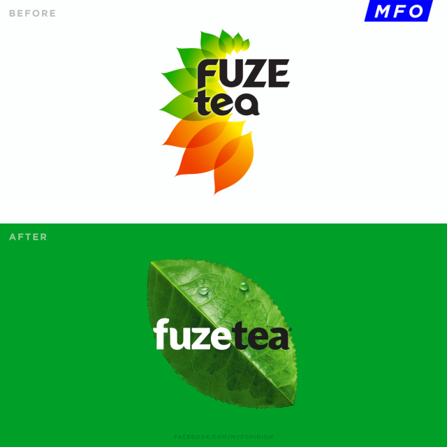Fuze tea redesign.