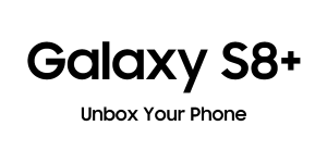 Galaxy s8 plus Logos.