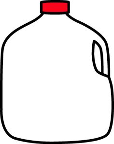 Milk Gallon Clipart.