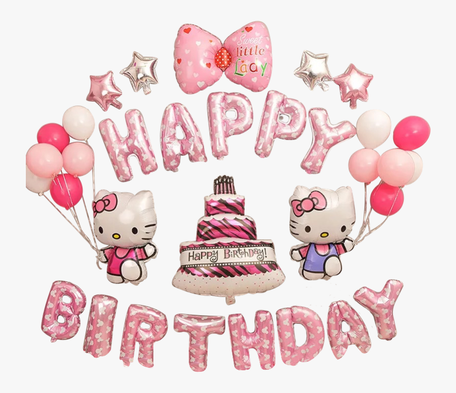 Happy Birthday Gambar Hello Kitty , Free Transparent Clipart.