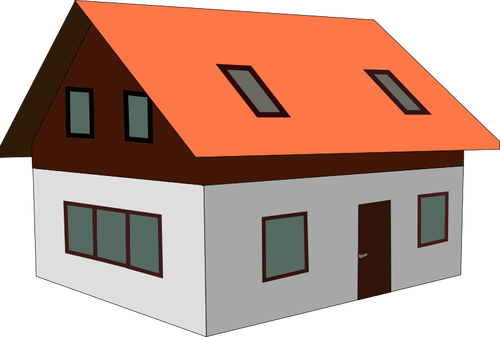 House vector file.