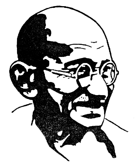 Gallery For > Gandhi Clipart.