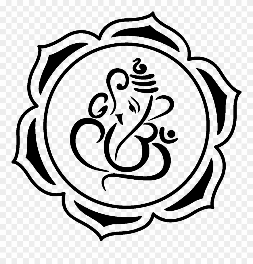 Ganesha Lotus Drawing Www Pixshark Com Images Free.