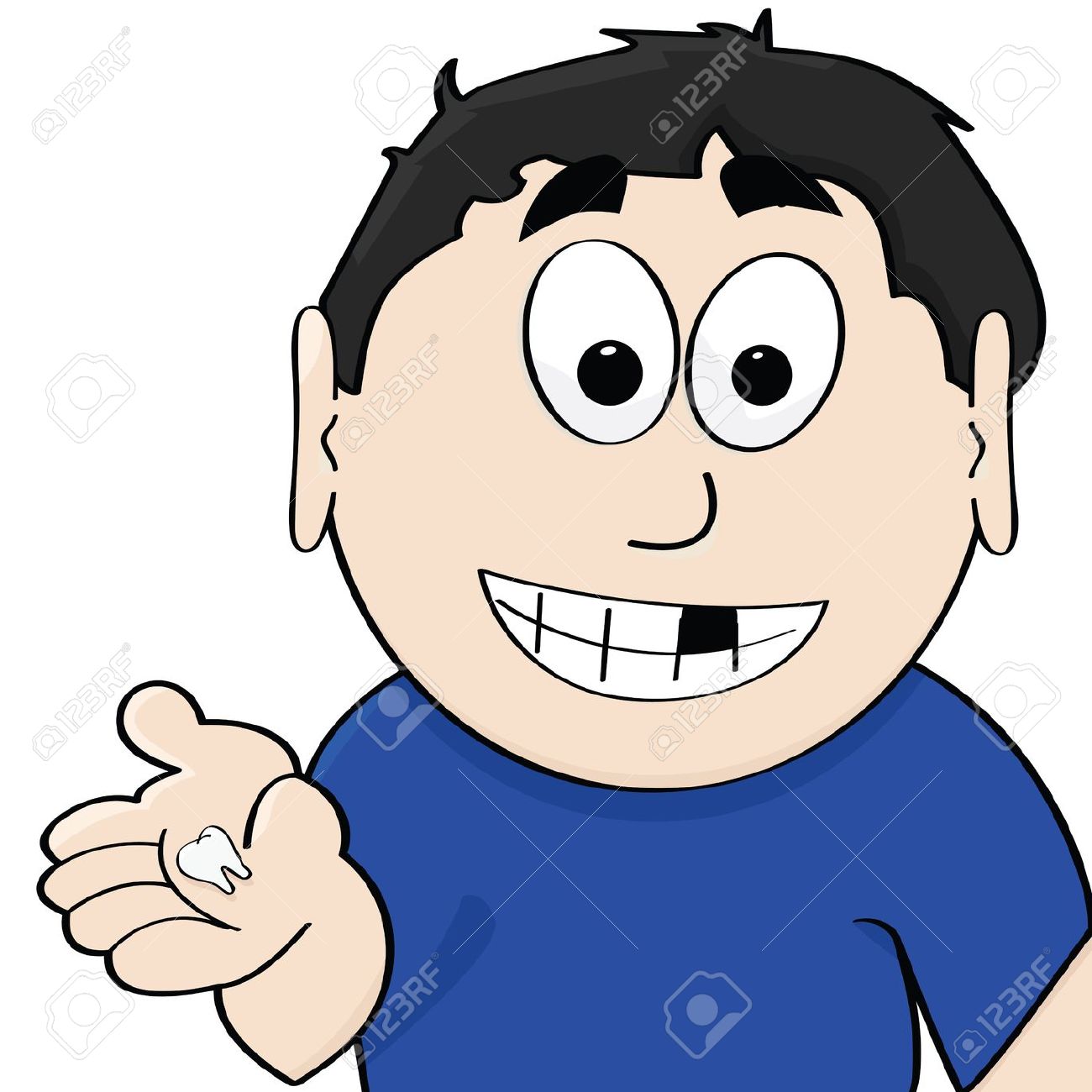 Tooth Gap Clipart.
