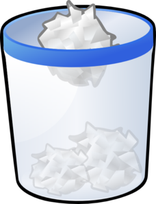 Paper Trash Clipart.