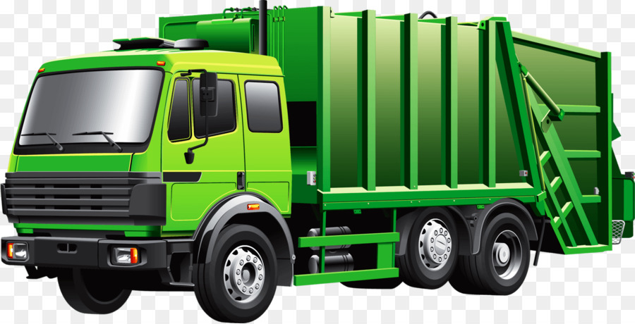 waste management garbage truck drawing
