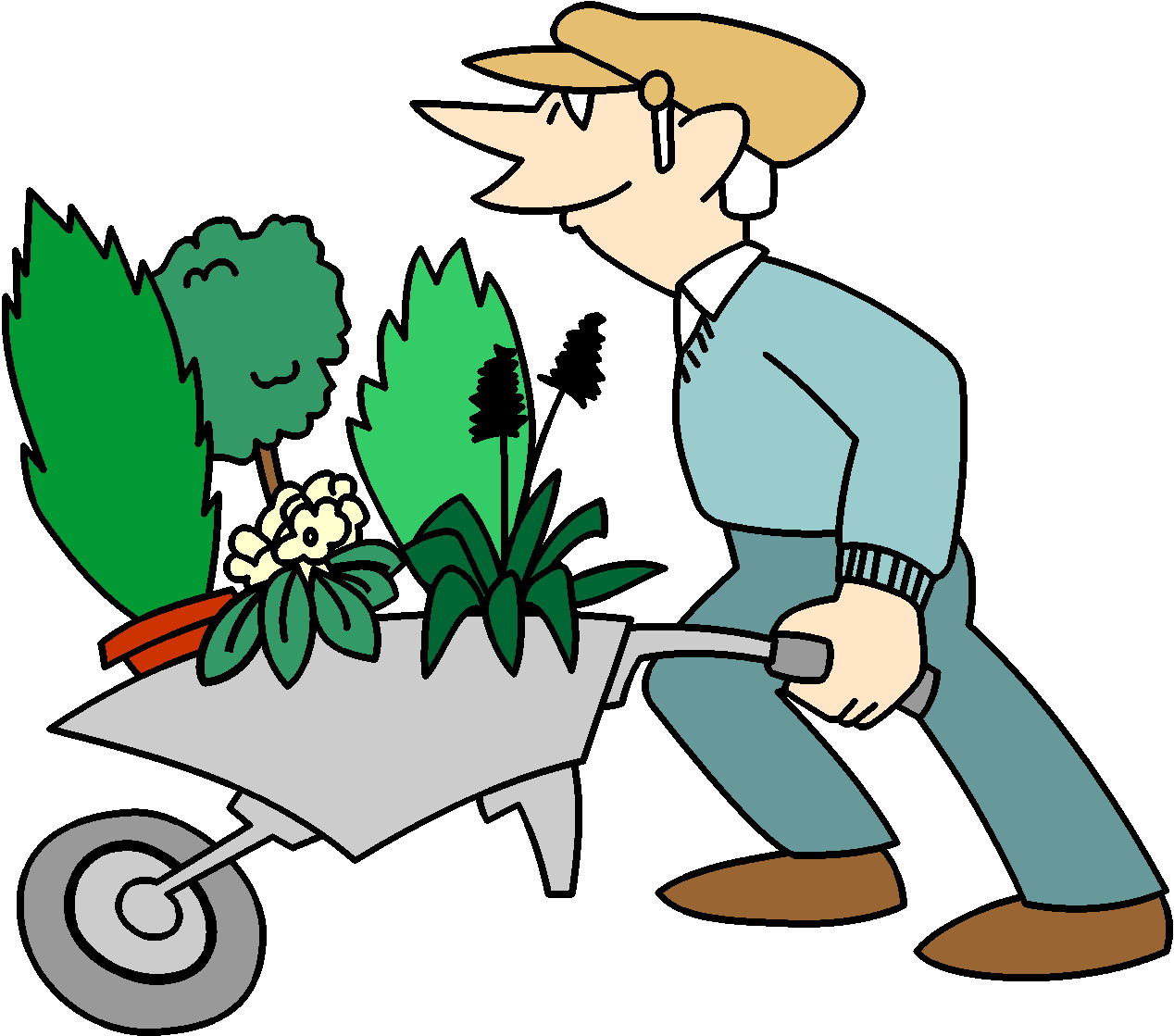 Gardener Clipart.