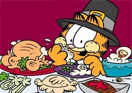 Download cartoon garfield thanksgiving clipart Garfield Thanksgiving.