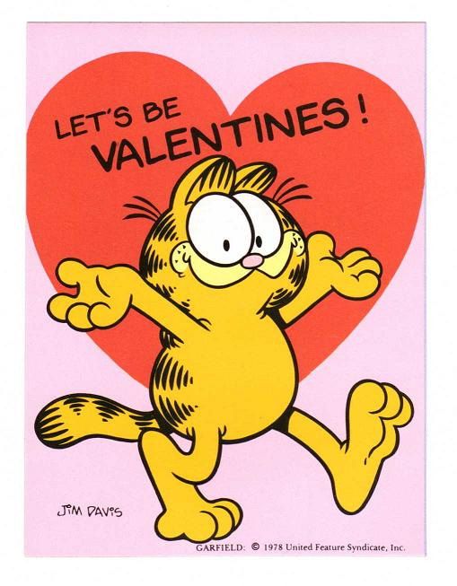 Garfield Valentines Day Printables