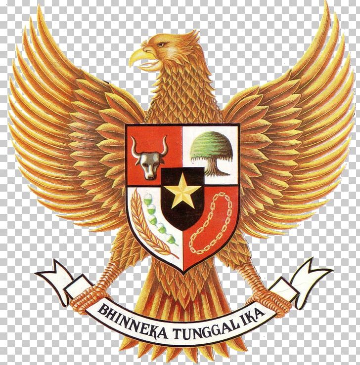 National Emblem Of Indonesia Pancasila Garuda Pertamina PNG.