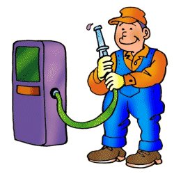 Pump attendant Graphics and Animated Gifs.