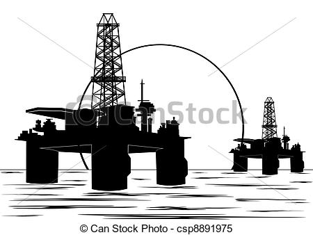 Oil industry clipart.