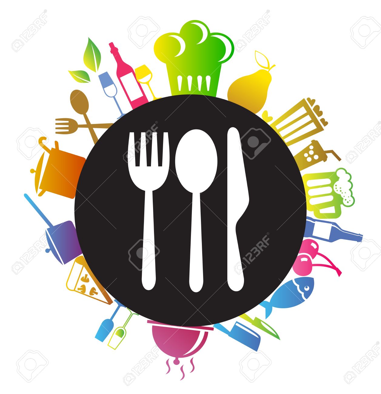 24,275 Gastronomy Stock Vector Illustration And Royalty Free.