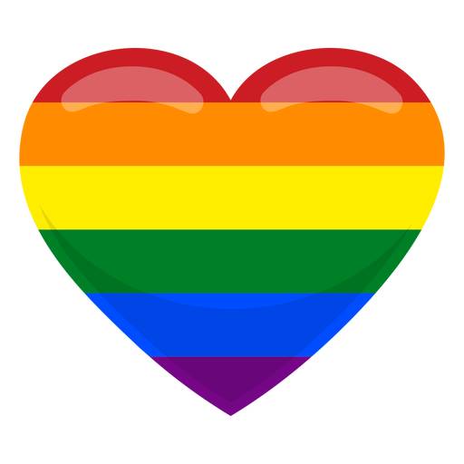 Gay heart flag.