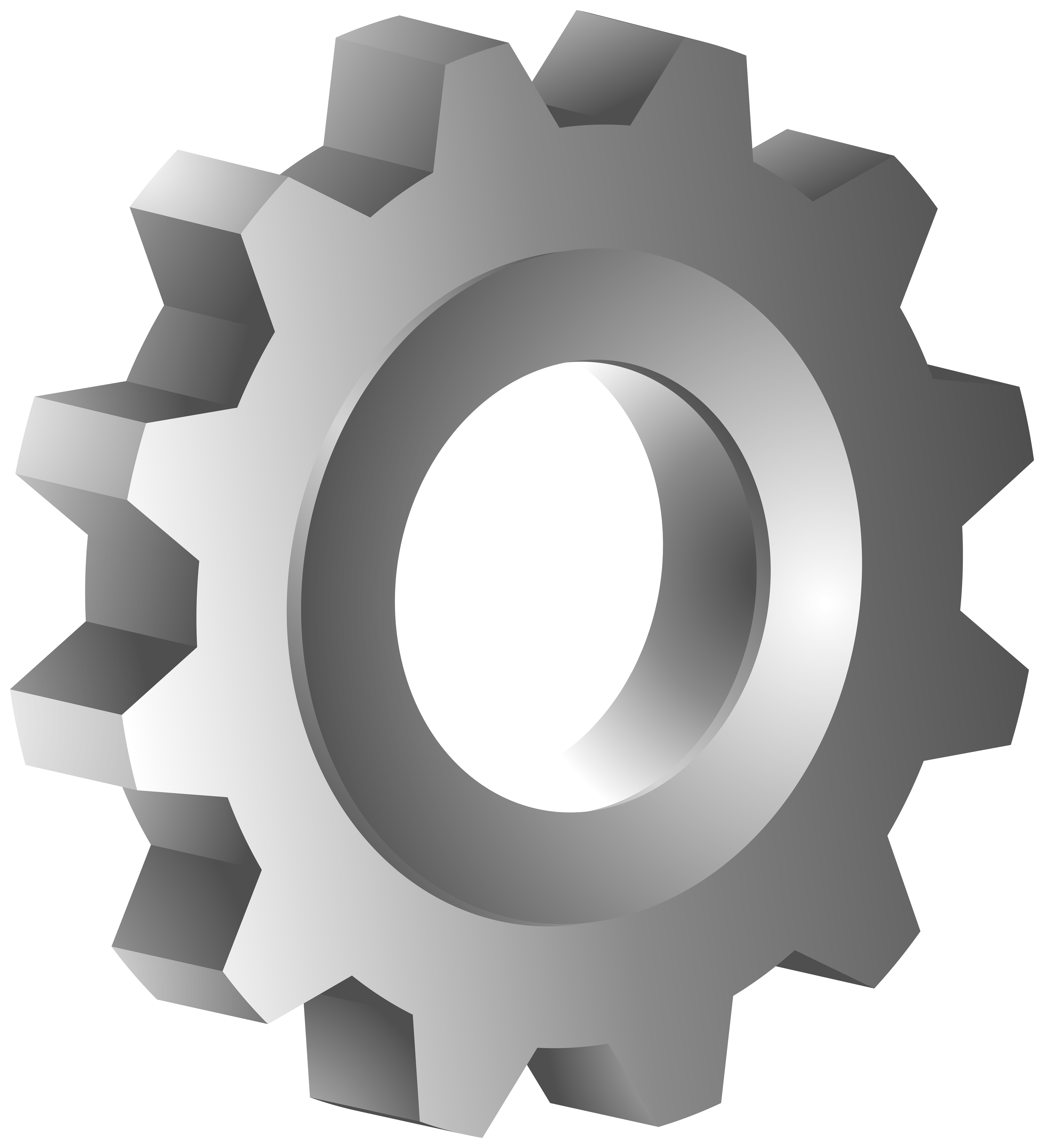Gear PNG Clipart.
