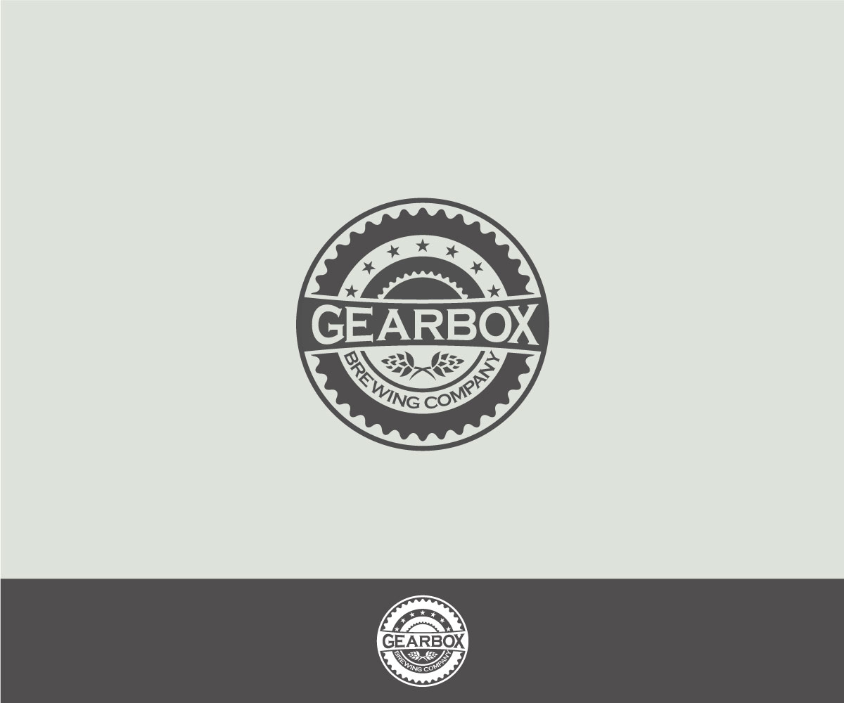Traditional, Elegant, Craft Brewery Logo Design for GEARBOX.