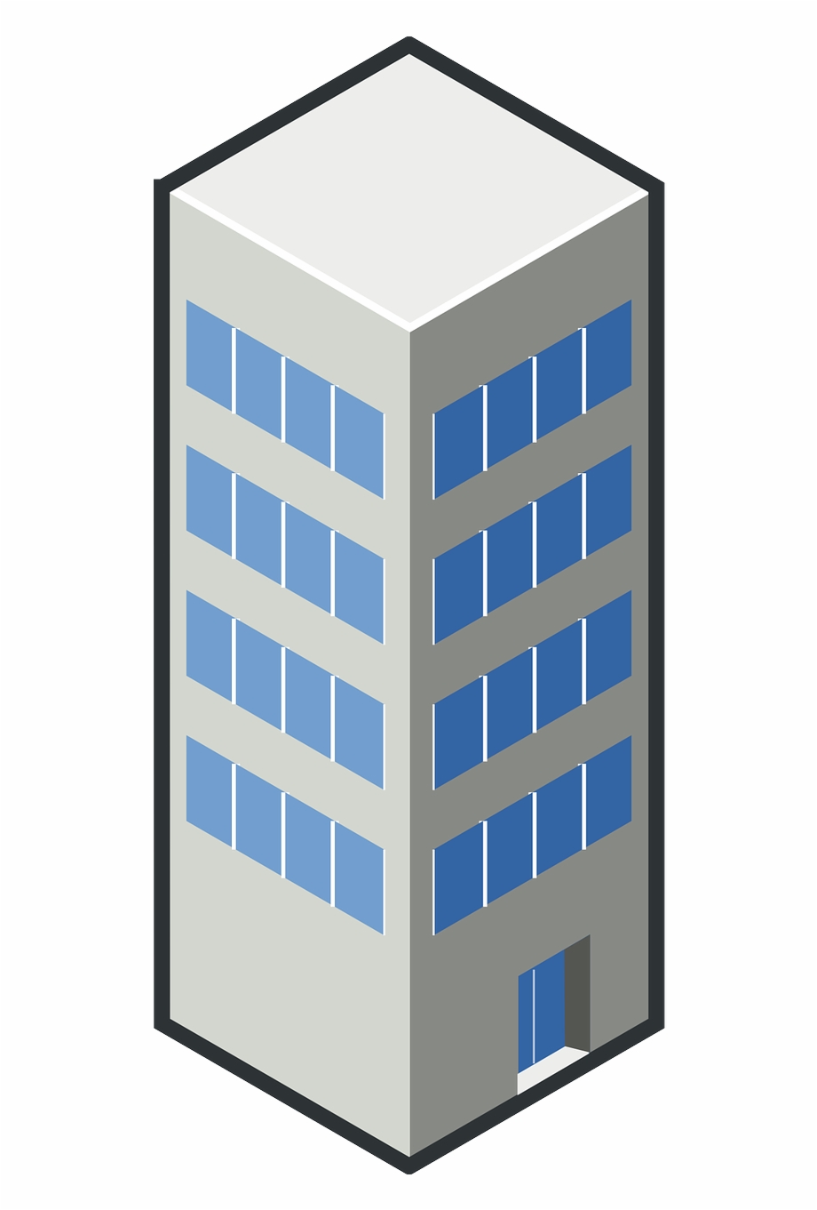 Gedung Png, Transparent Png Download For Free #5118133.