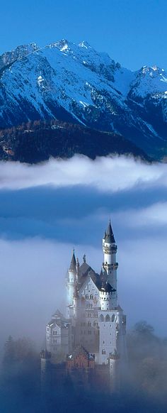 Neuschwanstein castle, Bavaria and Castles on Pinterest.