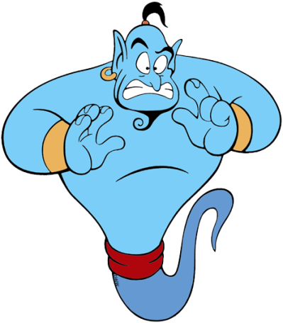 Download Free png Aladdin's Genie Clip Art.