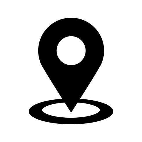 Geo Location Pin vector icon.