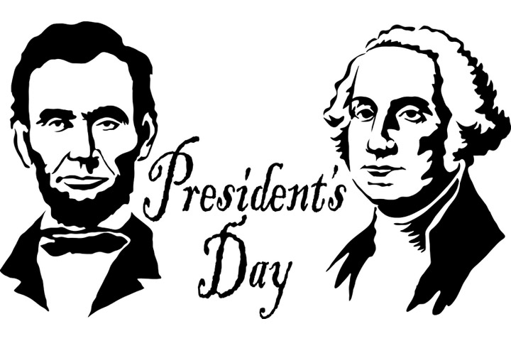 Presidents Day 2017 George Washington And Abraham Lincoln Clipart.