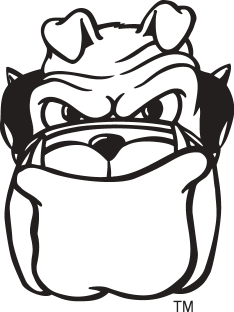 Georgia Bulldogs Mascot Logo (1997).