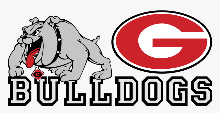 Transparent Georgia Bulldogs Clipart.