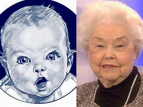 Do you remember the original Gerber baby? The logo dates.