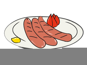 German Sausage Clipart.