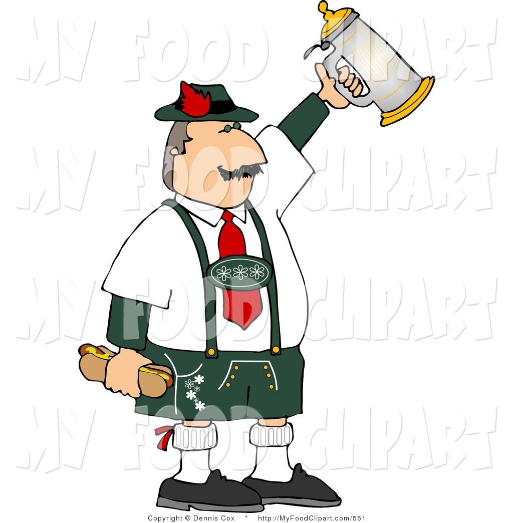 Free German Food Clipart.