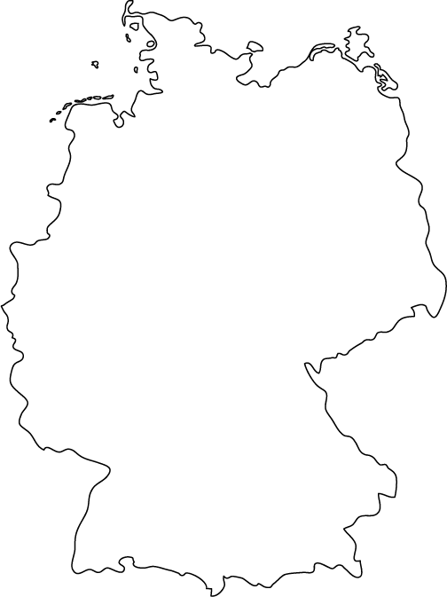 germany outline.