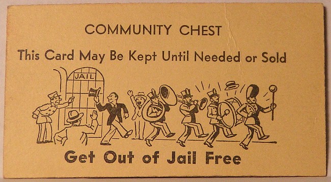 Get Out Of Jail Free Card Clip Art.