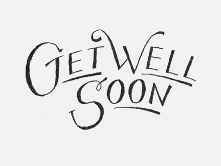 Get Well Soon. The best greeting card for You..